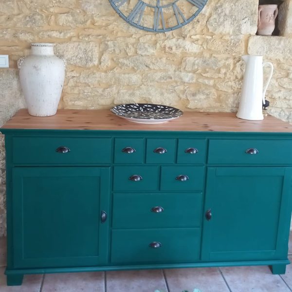 Steel Teal - cupboard