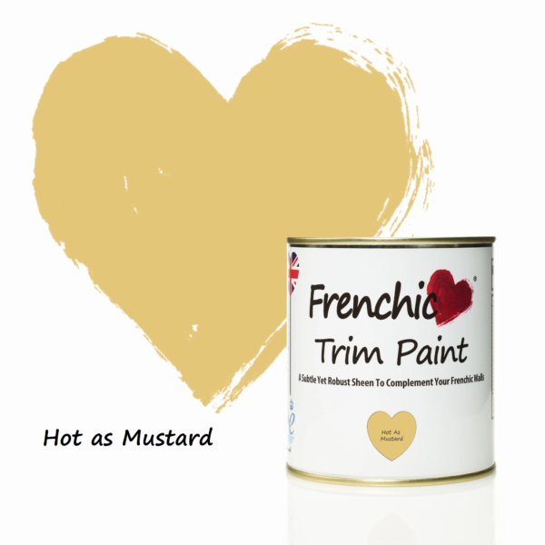 Trim Paint Hot as Mustard