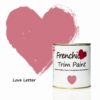 Trim Paint Love Letter